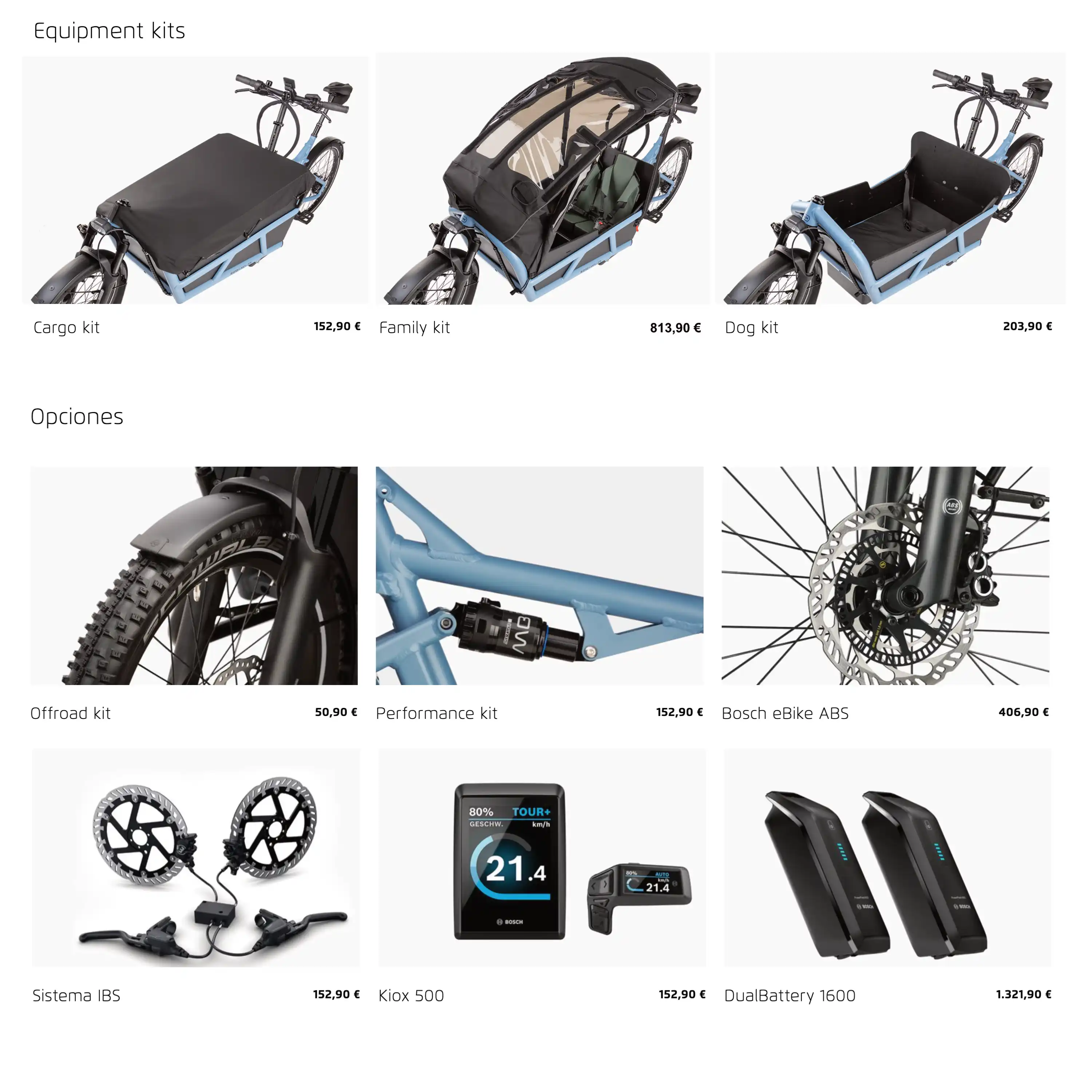 Equipamiento load 75